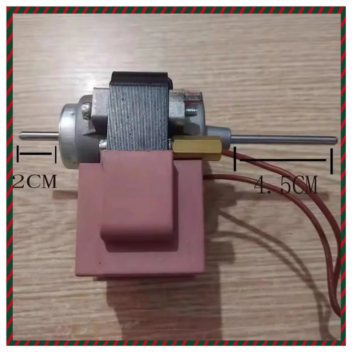 ABNQ New -2J Series Refrigeration Fan Motor Input 22W Output 5W 1550RPM 220V Freezer Fan Shaded-Pole Induction Motor