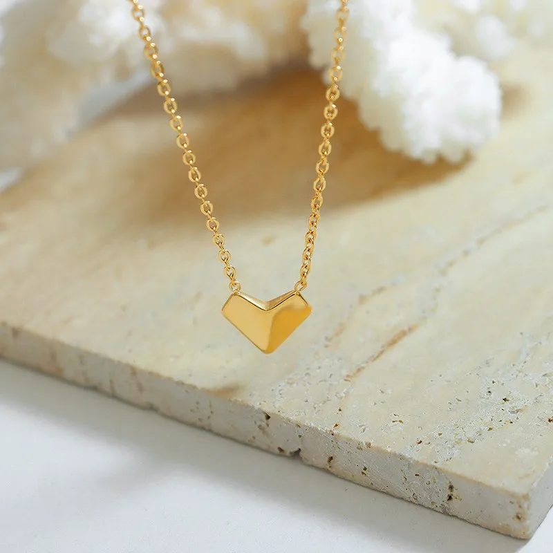Halskette mit quadratischem Wasserform-Anhänger aus Edelstahl 316, Damenmode, schwarze Acrylkette im Multi-Stil, besonderer Produktschmuck – Detail 24