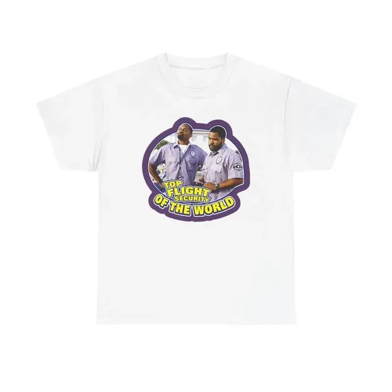 Top Flight Security T Shirt Funny Friday After Next Movie Heavy Cotton