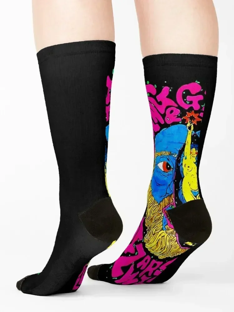 You Need Know About King Gizzard And The Lizard Wizard Gifts Music Fans Socks kawaii FASHION Men's cartoon Girl'S Socks Men's