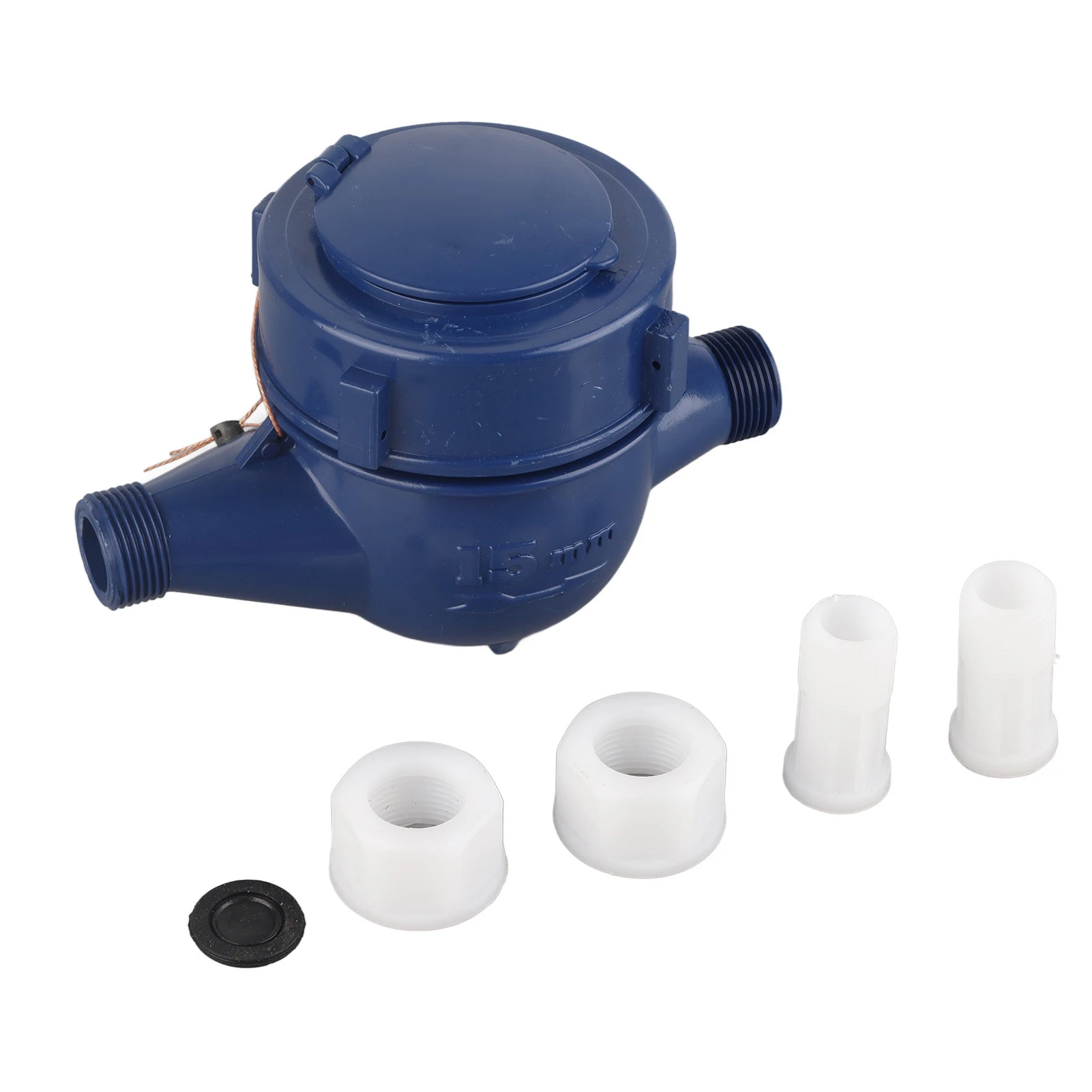Draagbare tuinhuis Plastic koudwatermeter Enkele waterstroom Natte tafel Meetinstrument Nauwkeurige meting Duurzaam Lekvrij