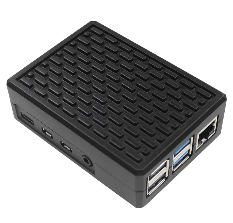 

4 chassis metal shell, aluminum alloy passive cooling shell, built-in integrated heat dissipation