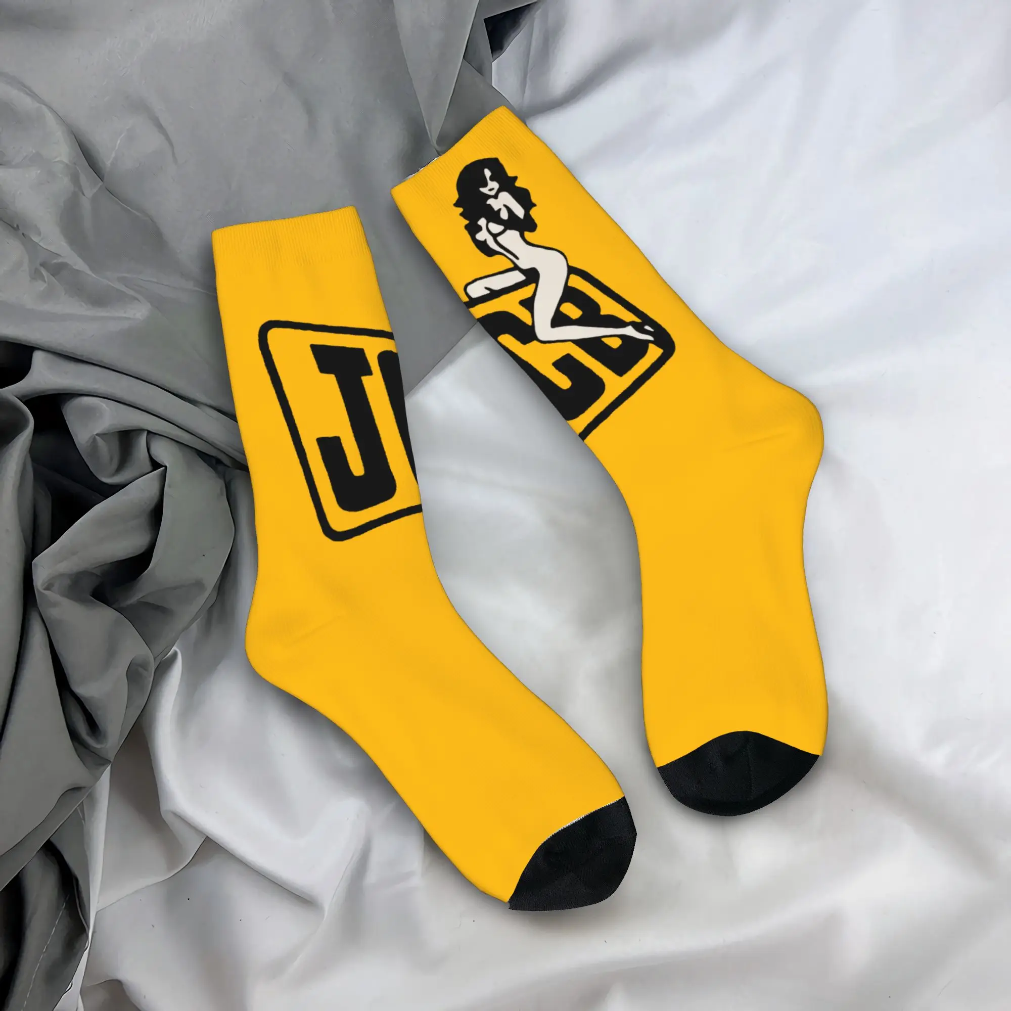 

Мужские носки JCB с индивидуальным дизайном, унисекс, дышащие, теплые, с 3D-печатью, классические носки