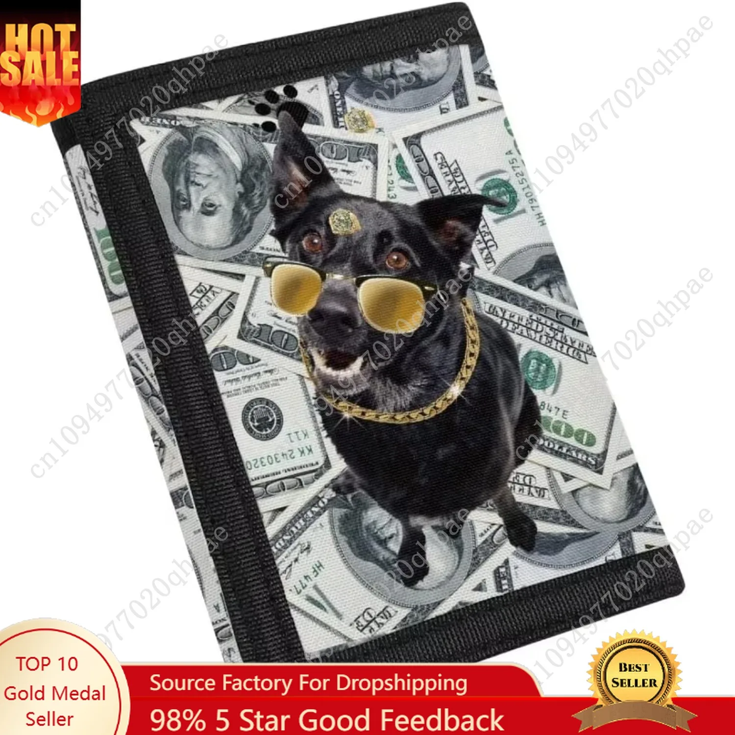 محافظ للأولاد من COEQINE للأطفال من عمر 9 إلى 18 عامًا، محافظ بنمط دولار المال مع حامل للعملات المعدنية للرجال الصغار الصغار #1