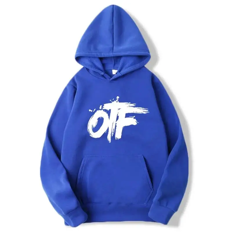 

New Hoodie, Boys' Practice Wear _ Lil Durk Hoodie _ Otf _ Breathable, comfortable and minimalist Y2K sweatshirt