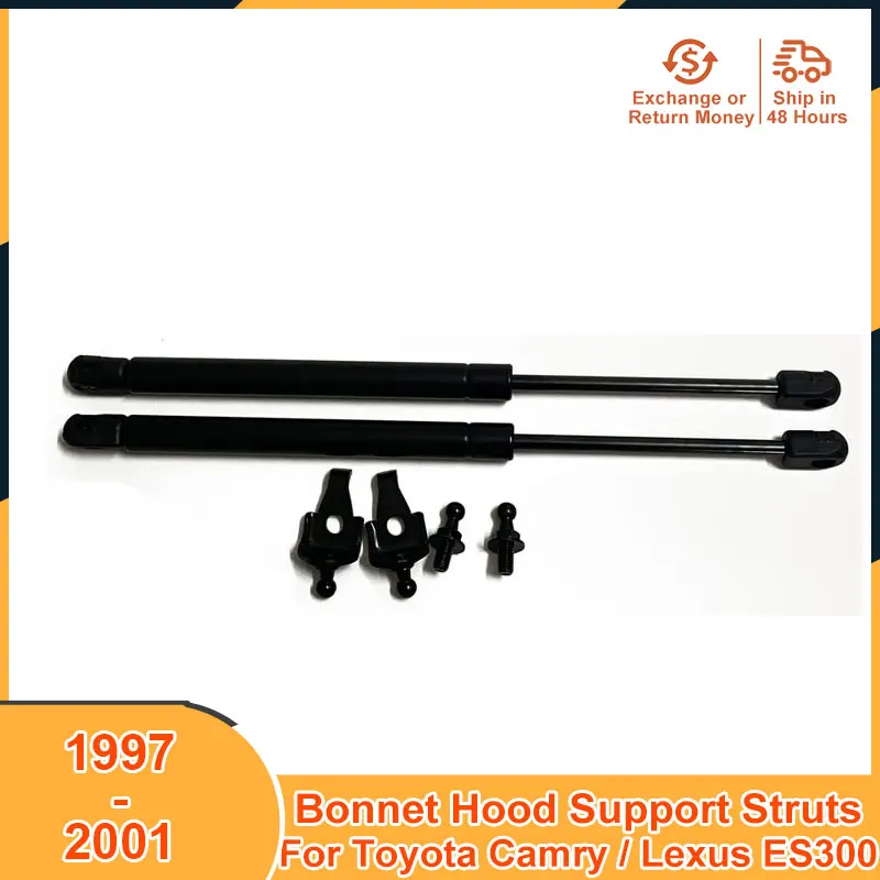 

1997-2001 Bonnet Hood Support For Toyota Camry Lexus ES300 1997 1998 1999 2000 2001 Accessories Lift Strut Bars Shock Absorber