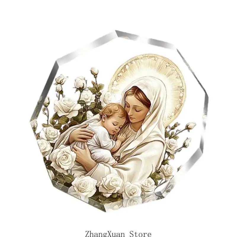 Nativity Scene Desktop Decors Christmas Decors Manger Jesuses Nativity Set 3XUF