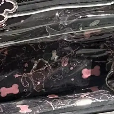 مقلمة كرتونية شفافة متعددة الطبقات عمودية ذات سعة كبيرة حقيبة تخزين الأدوات المكتبية حقيبة مستحضرات التجميل المدرسية