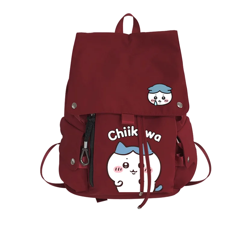 Cartoon Chiikawa Hachiware Usagi Knapsack Student High-capacity Schoolbag Be All-match Beautiful Appearance Rebuild Waterproof