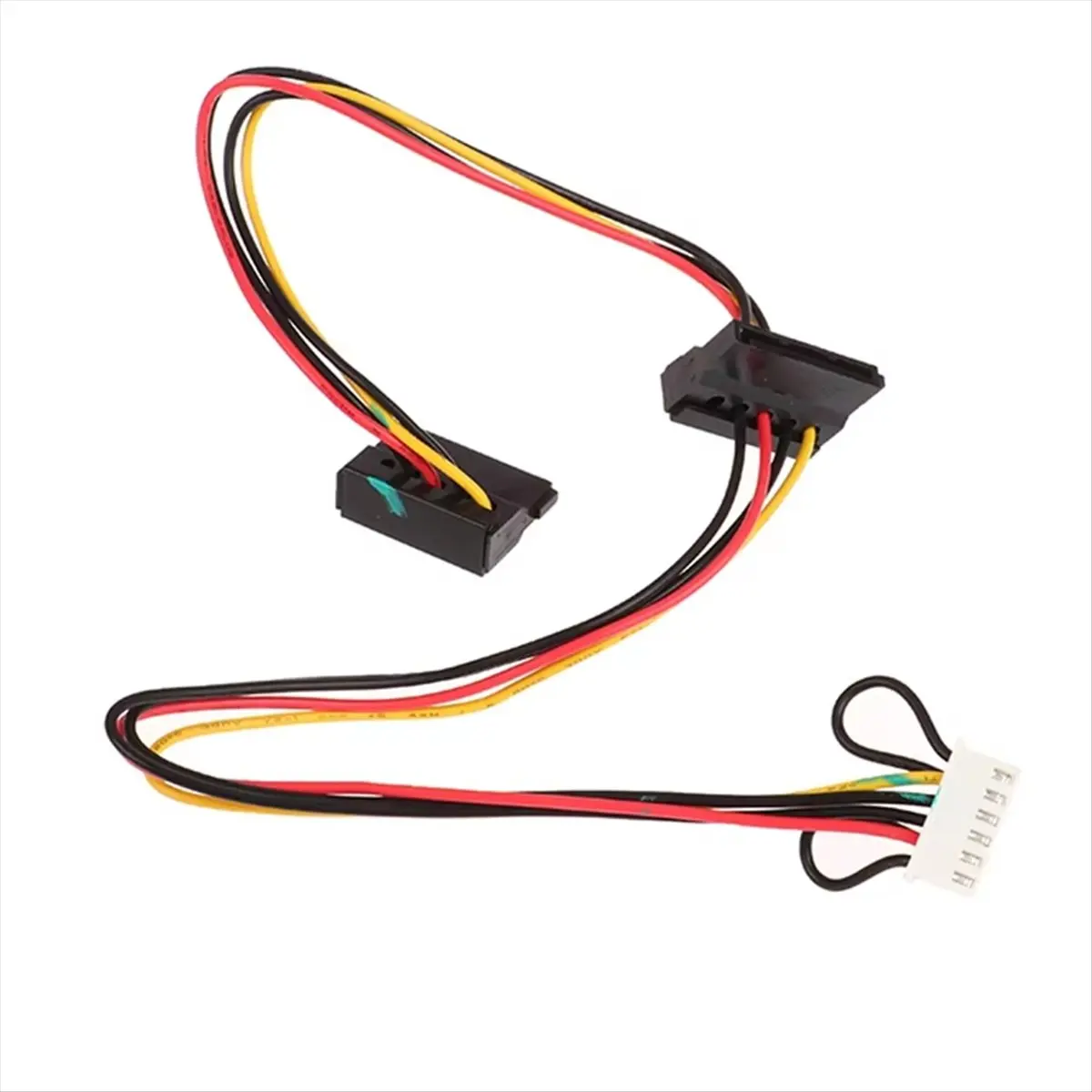 (A32M) Cable Conector de Alimentación SATA de 6 Pines a 2 Puertos para Disco Duro, para Placa Base Acer Nitro N50-610, Disco Duro ATX PSU