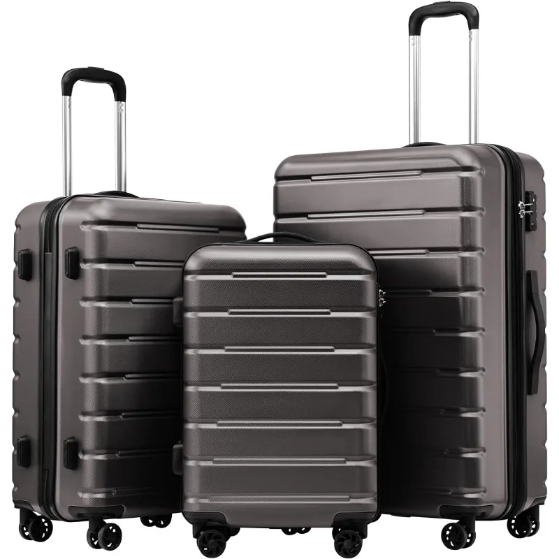 

Suitcase Carry-on Spinner TSA Lock USB Port Expandable (only 28’’) Lightweight Hardside Luggage