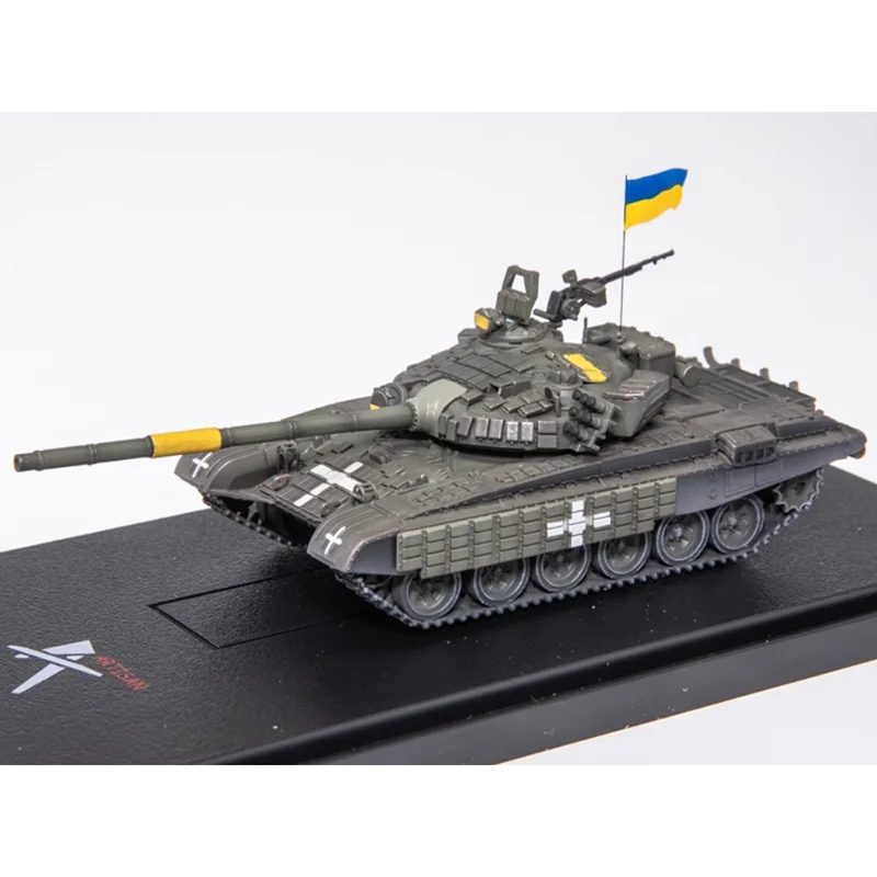 

1/72 Scale Ukrainian T-72 main battle tank plastic finished model simulation toy collection decoration display gifts