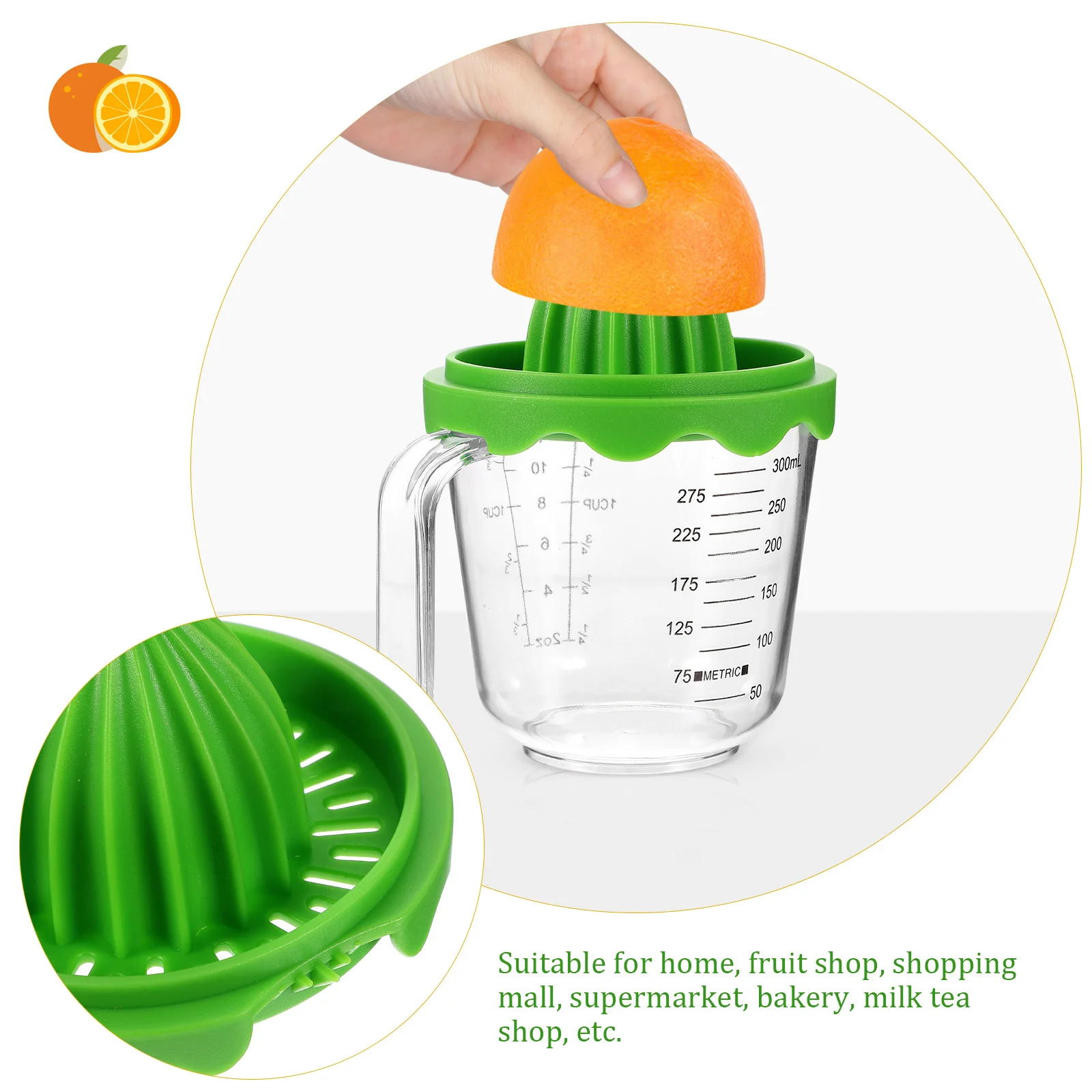 Lemon Juicer Fruit Presser Restaurant Citrus Manual Home Kitchen Squeezer Orange