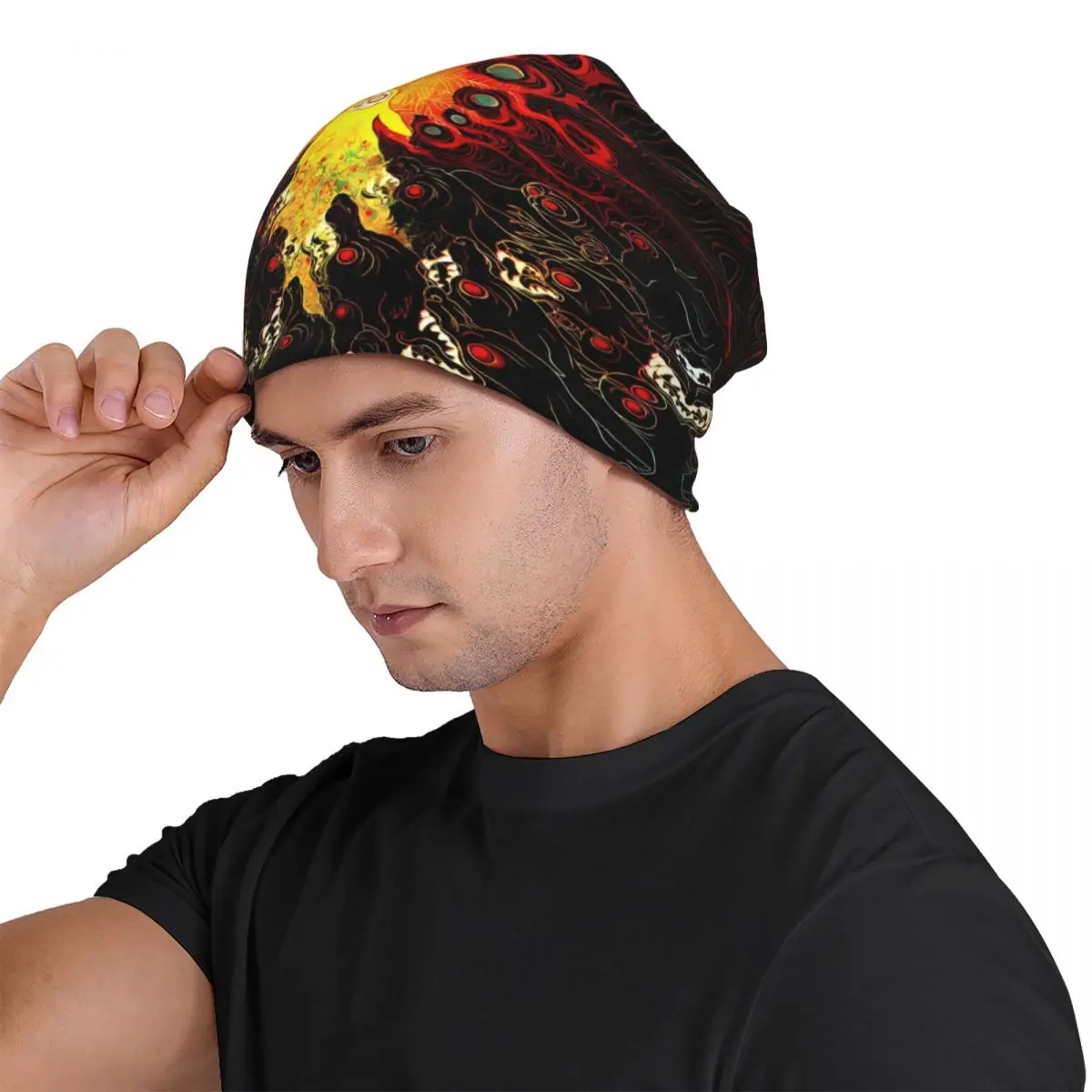 Mutierte Wölfe Mützen Mützen Hut Mode Motorhaube Hüte Männer