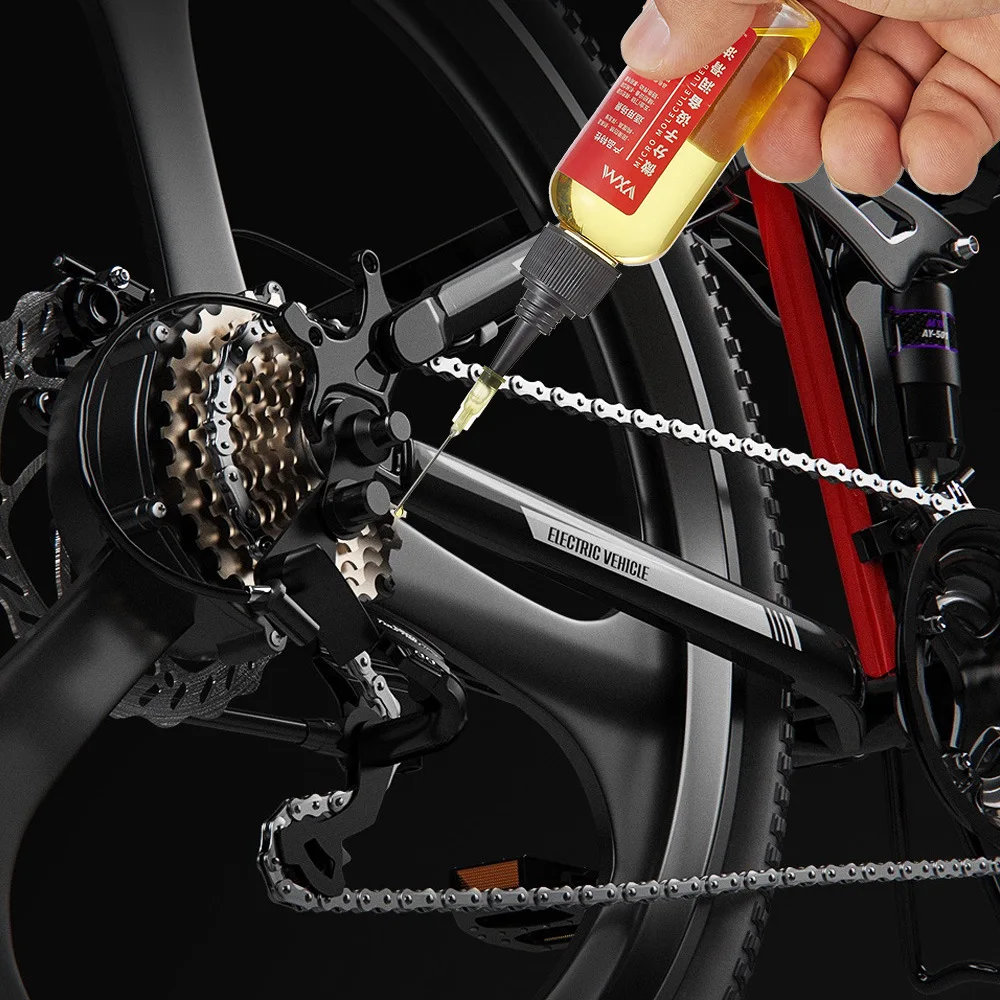 

60ml Bicycle chain oil bicycle mountain road vehicle electric door lock electric fan oil oad Mountain Race Bike Lubricant Tools