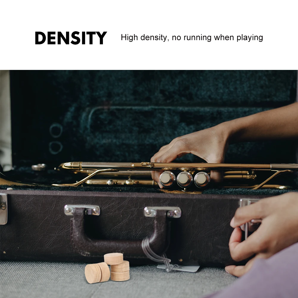 

10 Pcs Water Release Key Plug Set of Cork Pads Trombone Repairing Professional Musical Instrument Parts Practical Accessories