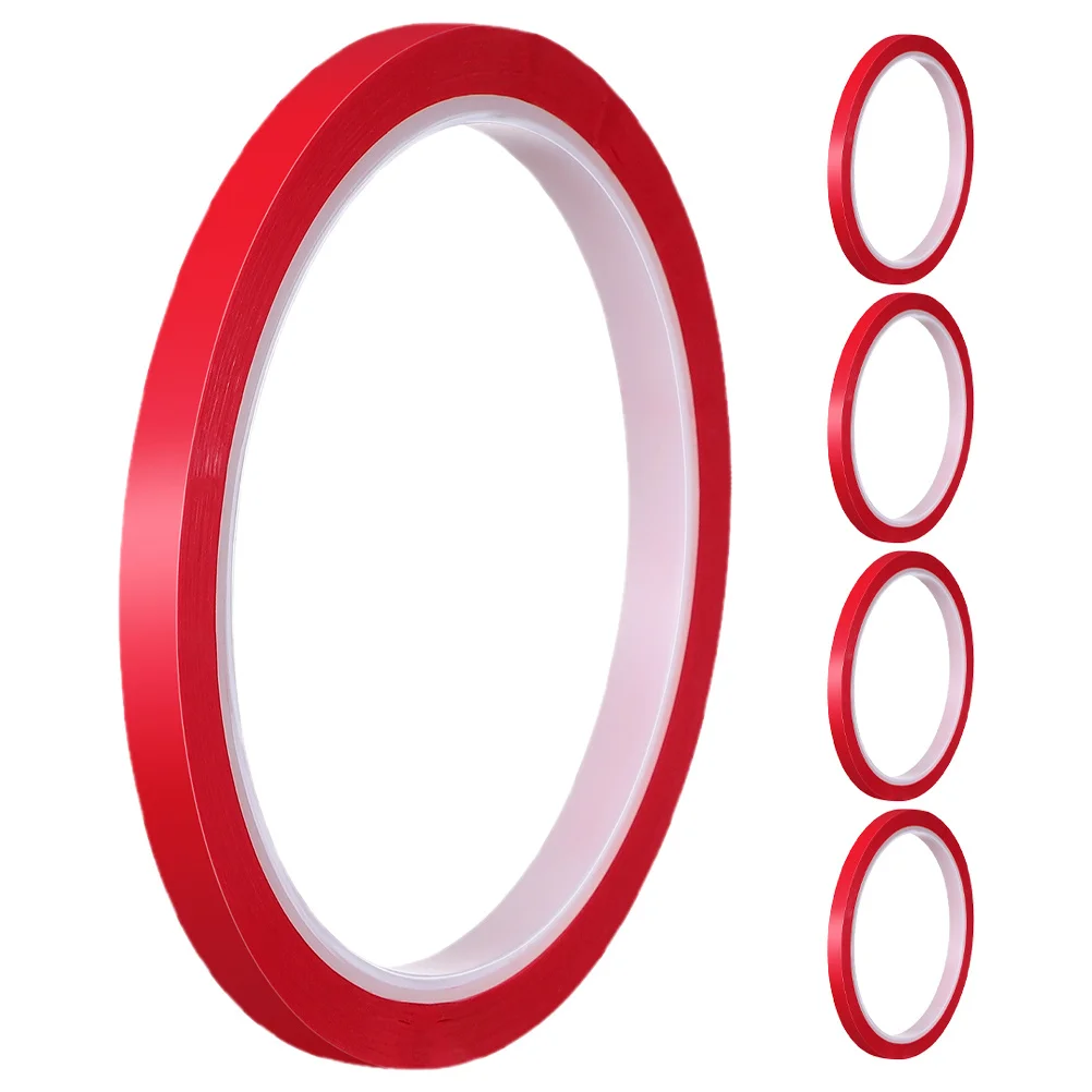 

5pcs Car Decorative Strips Durable Adhesive Tape For Door Edges Windows Trunks Waterproof Dustproof Sealing Strip Auto Body