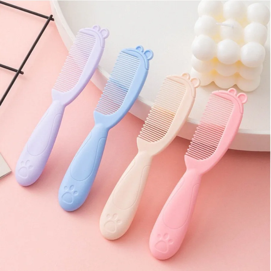 Cute Cartoon Children\'s Comb Household Portable Small Size Hair Cutting and Massage Comb Barber Comb