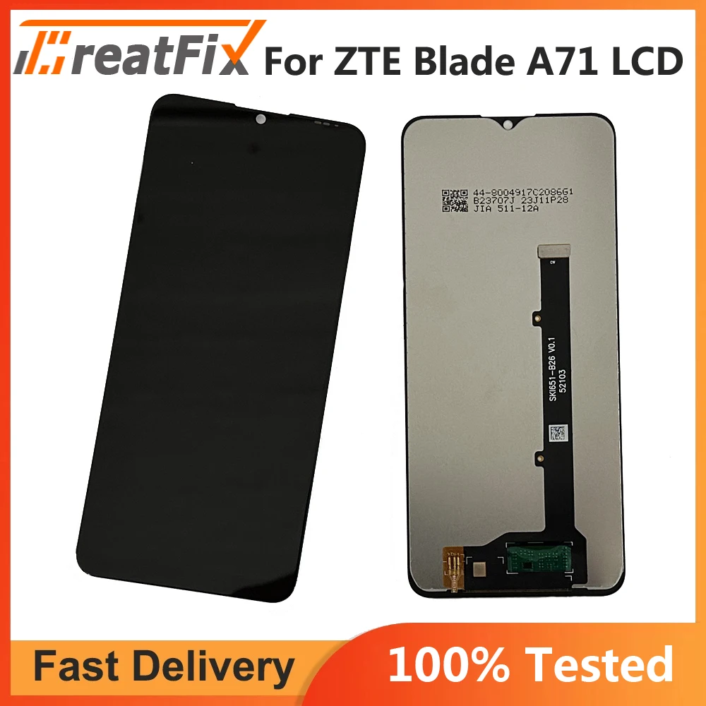 

6.52“ Original LCD For ZTE Blade A71 A7030 2021 LCD Display+Touch Screen Digitizer Assembly For ZTE A71 LCD Repair