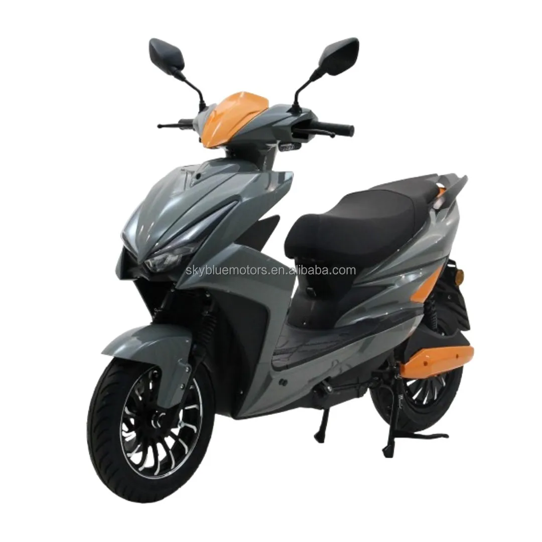 High-Speed Racing 3000W Brushless Electric Scooter with 72V 30Ah Removable Lithium Battery Motorbike