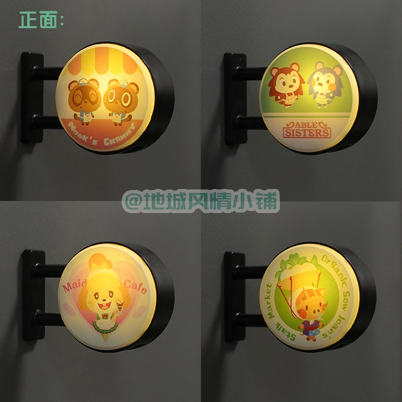 Animal Crossing Merchandise Un fan de Rikxi Shihui Un autocollant pour réfrigérateur et un cadeau de figurine