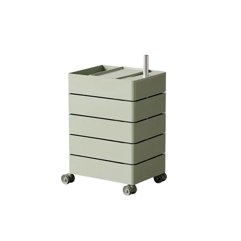 

Rotating Storage Box Movable Bedside Table Side Cabinet Minimalist Storage Cabinet Cosmetics Storage Cabinet Colorful