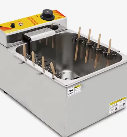 Cheese Corn Dog Fryer Electric Deep Fryer Machine