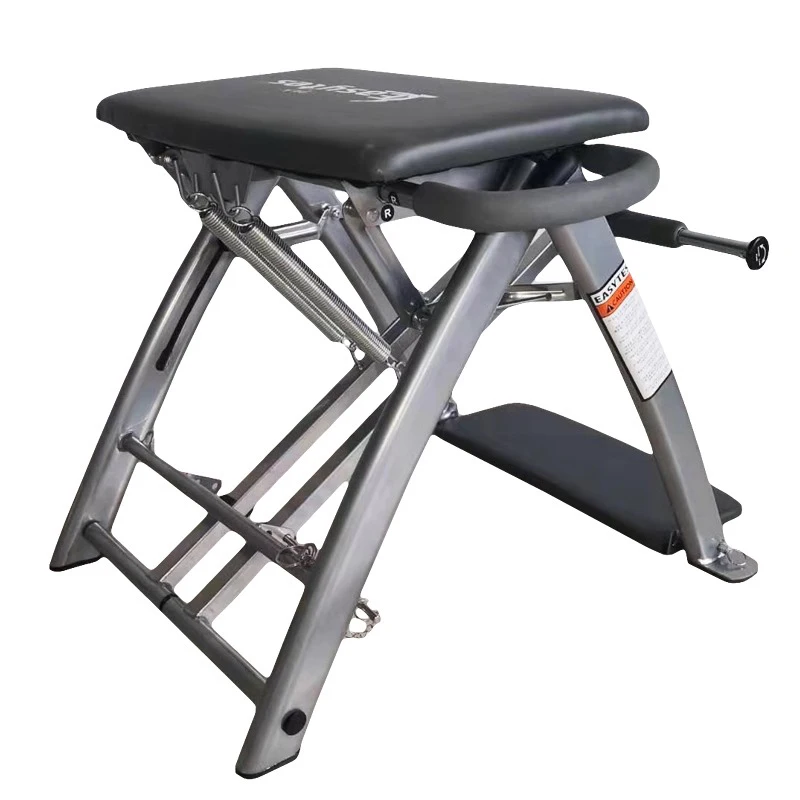 Pilates Pro Chair, Pilates Bench Yoga Chair Steady Universal Chair Favorite Moves Fun and Effective Aerobic Moves