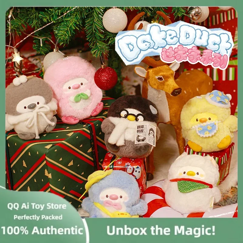 

Original Dake Duck Ducks Playing House Series Plush Blind Box Anime Figure Vinyl Doll Mystery Box Kawaii Plush Pendant Xmas Gift