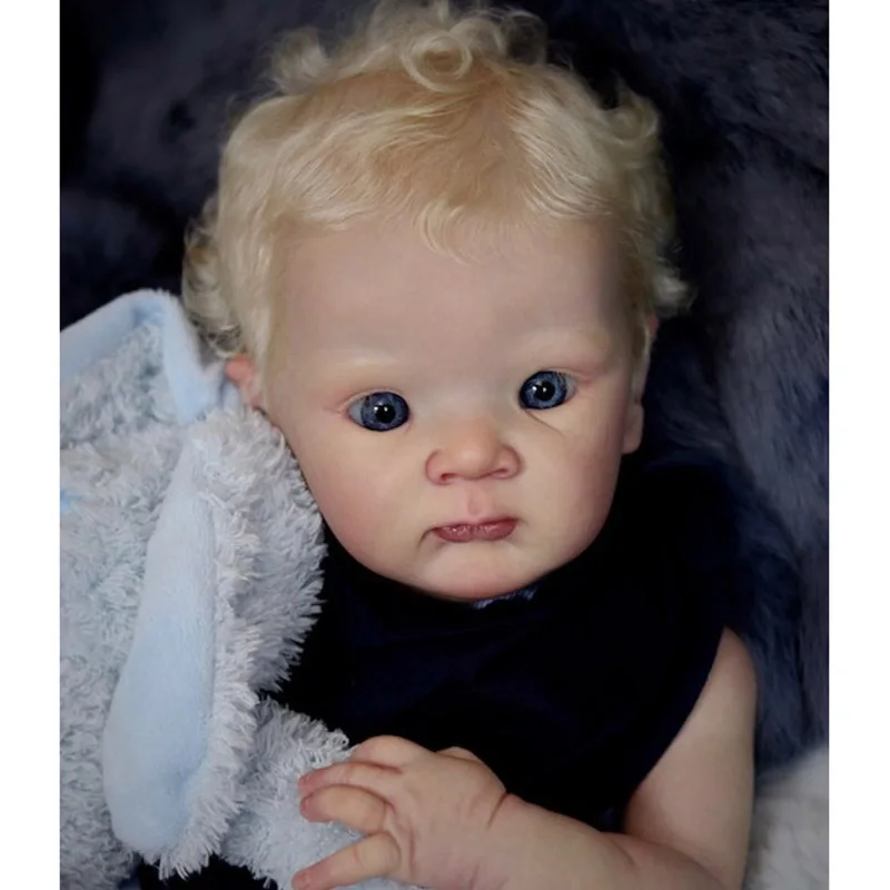 

19inch 48cm DIYdoll Kit Zaza Soft Touch Fresh Color Unpainted Doll Kit Included Cloth Body and Eyes