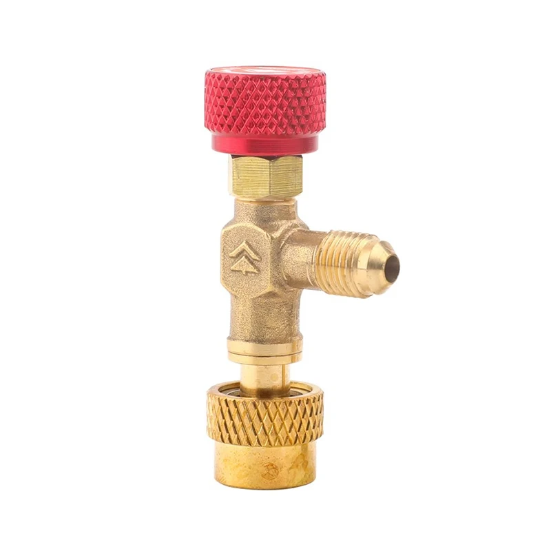 R410 R22 Air Conditioner Fluid Filling Safety Valve Fluoride Adapter Fittings