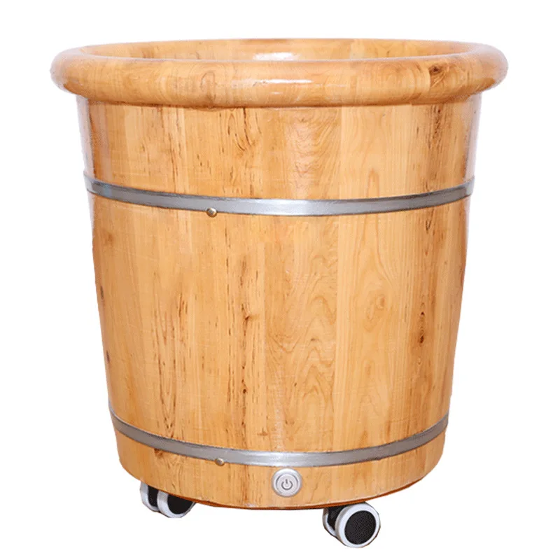 

Foot soaking bucket, household, solid wood, electric constant temperature, heating, surfing
