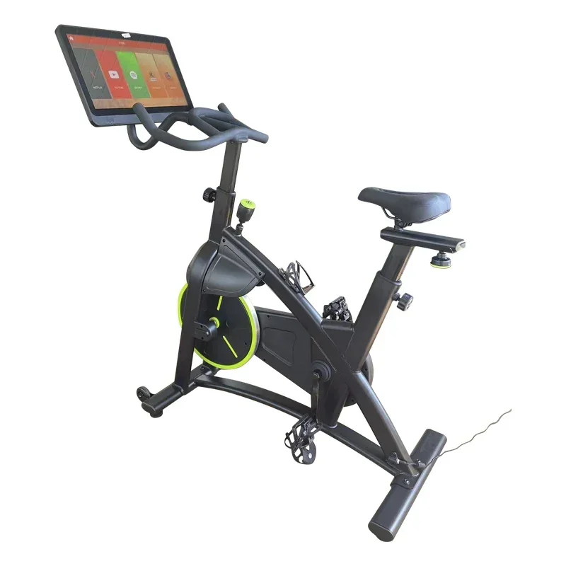 Smart Indoor Bike Home Commercial Gym Bluetooth APP Fitness Spinning Bike Magnetic Resistance Sports Belt Display Spinning Bike