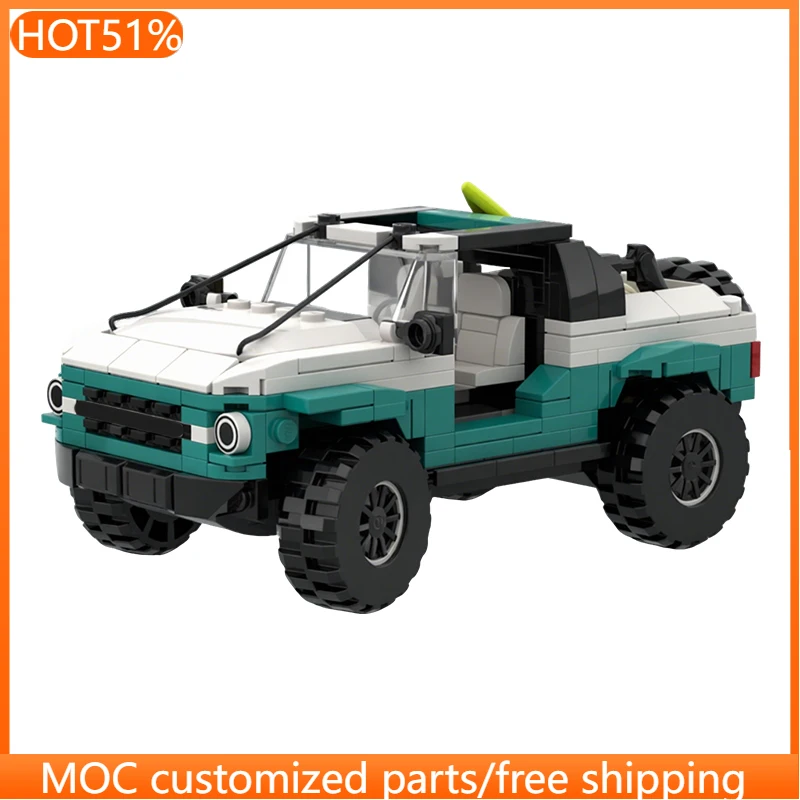 383 PCS Customize Electronic game sports car MOC Customize Modular Building Block Educational Popular DIY Boy Toy Birthday Gift