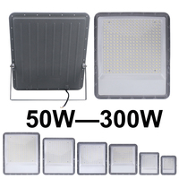LED Floodlight Outdoor IP66 Waterproof Spotlight Path Light AC220V 50W 100W 200W 300W Outdoor Garden Porch Courtyard Lamp