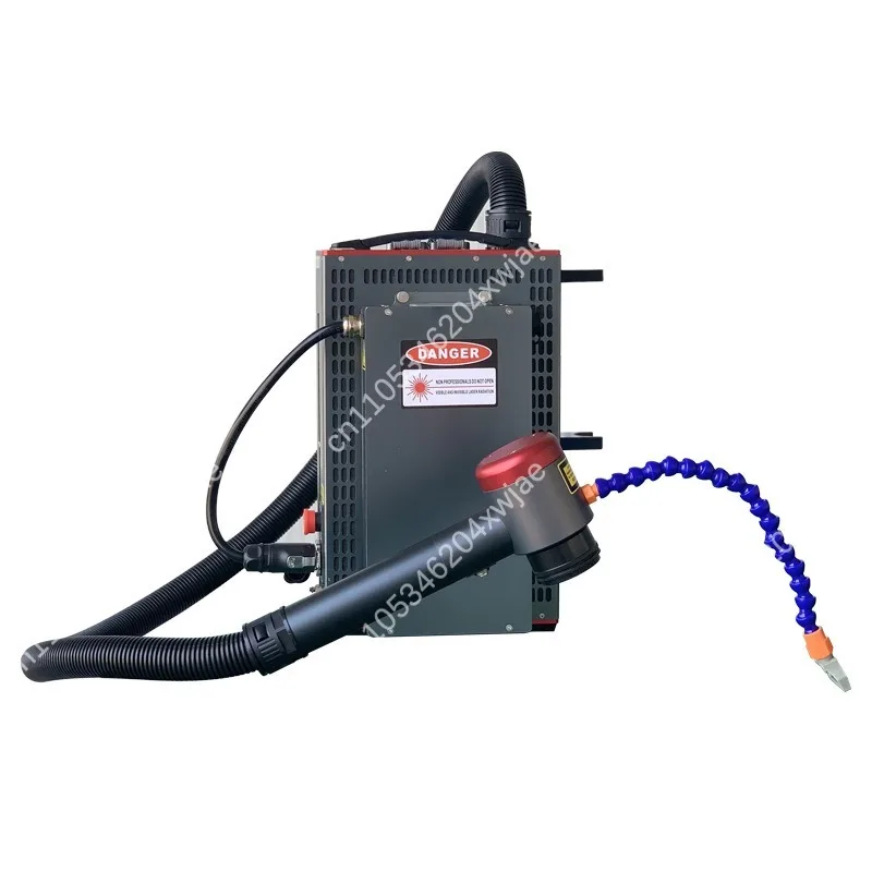 Lithium Battery Backpack Pulse Cleaning Machine, Portable Rust Removal Tool for Ship Car, Handheld Cleaner Bag