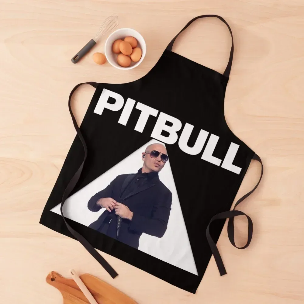 

Mr Worldwide Pitbull Rapper Apron painting Sexy Waterproof Kitchen For Women Apron