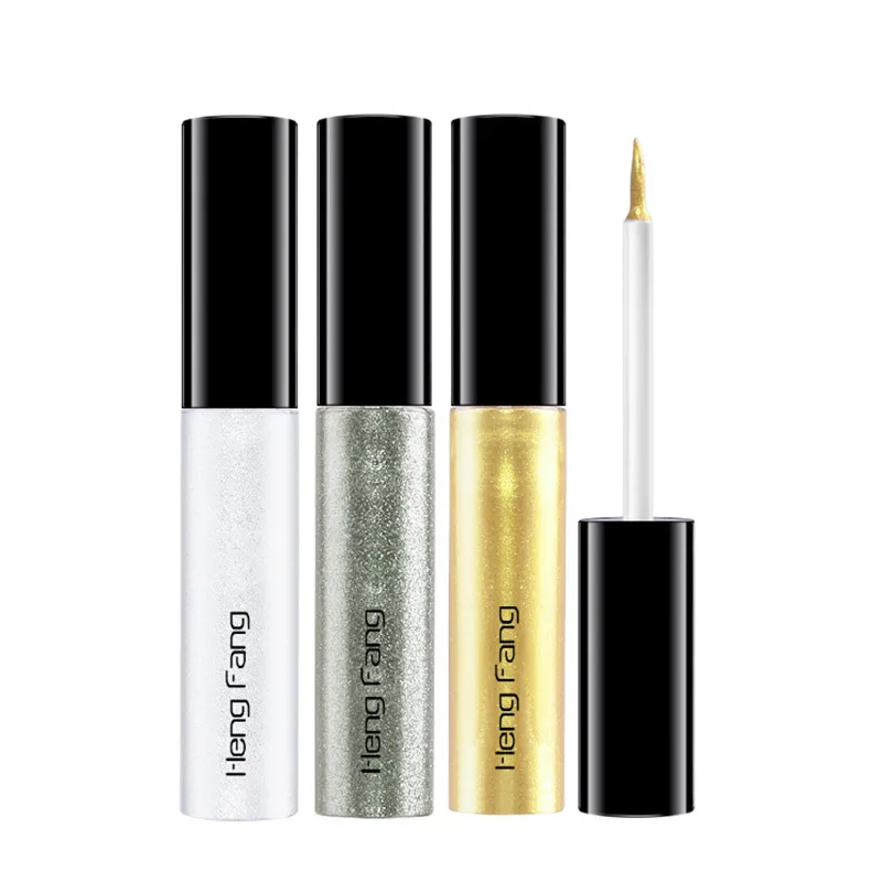 マジカルカラーリキッドアイライナー 光沢があり長持ち、にじまない、ステージアイメイク、カイコペンアイシャドウリキッド