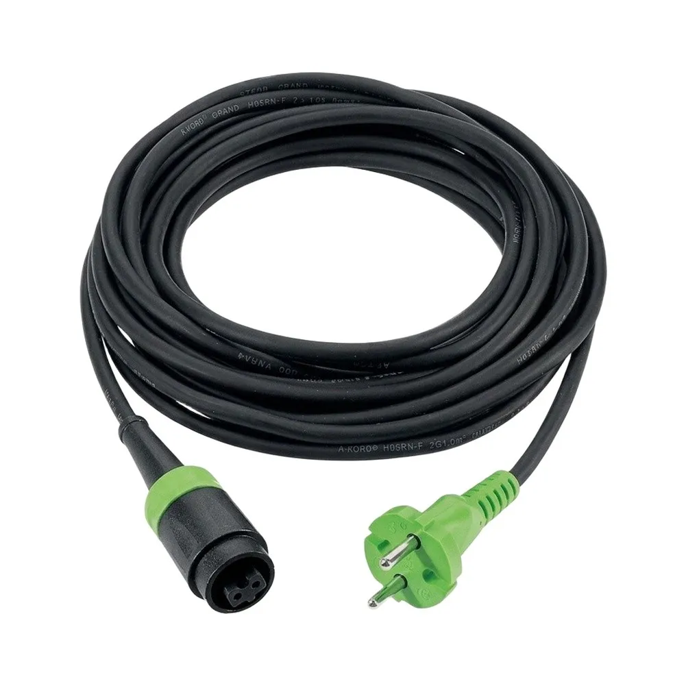 Replace Power Cable 5.5m For Part 489421 230V Tools With Bayonet Connector Secure Locking Strain Relief H05 RN-F Rubber Cord