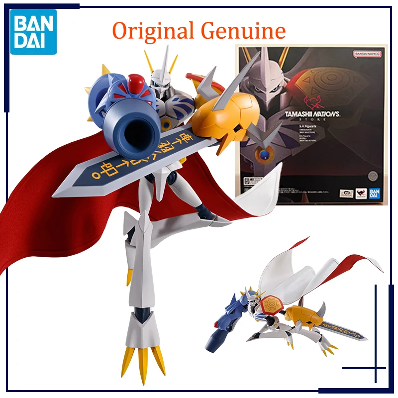 Original Genuine Bandai Anime Digimon Adventure Omegamon [BEST SELECTION] TNS SHF Model Toys Action Figure Gifts Collectible Kid