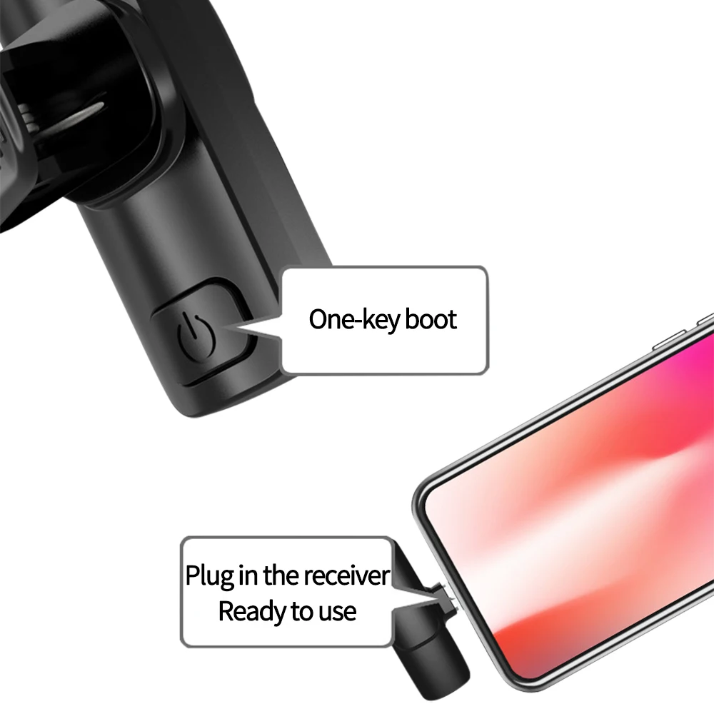 ميكروفون Lavalier لاسلكي متوافق مع البلوتوث، ميكروفون تسجيل الصوت والفيديو المحمول لهاتف IPhone Android Live Game المحمول