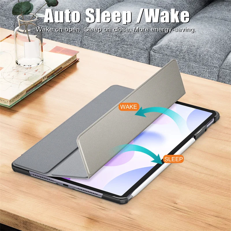 For Huawei Matepad 11 5 2025 Case TXZ-W09 Trifold Magnet Leather Stand Hard Smart Cover For Funda Huawei Matepad 11.5 2025 Case