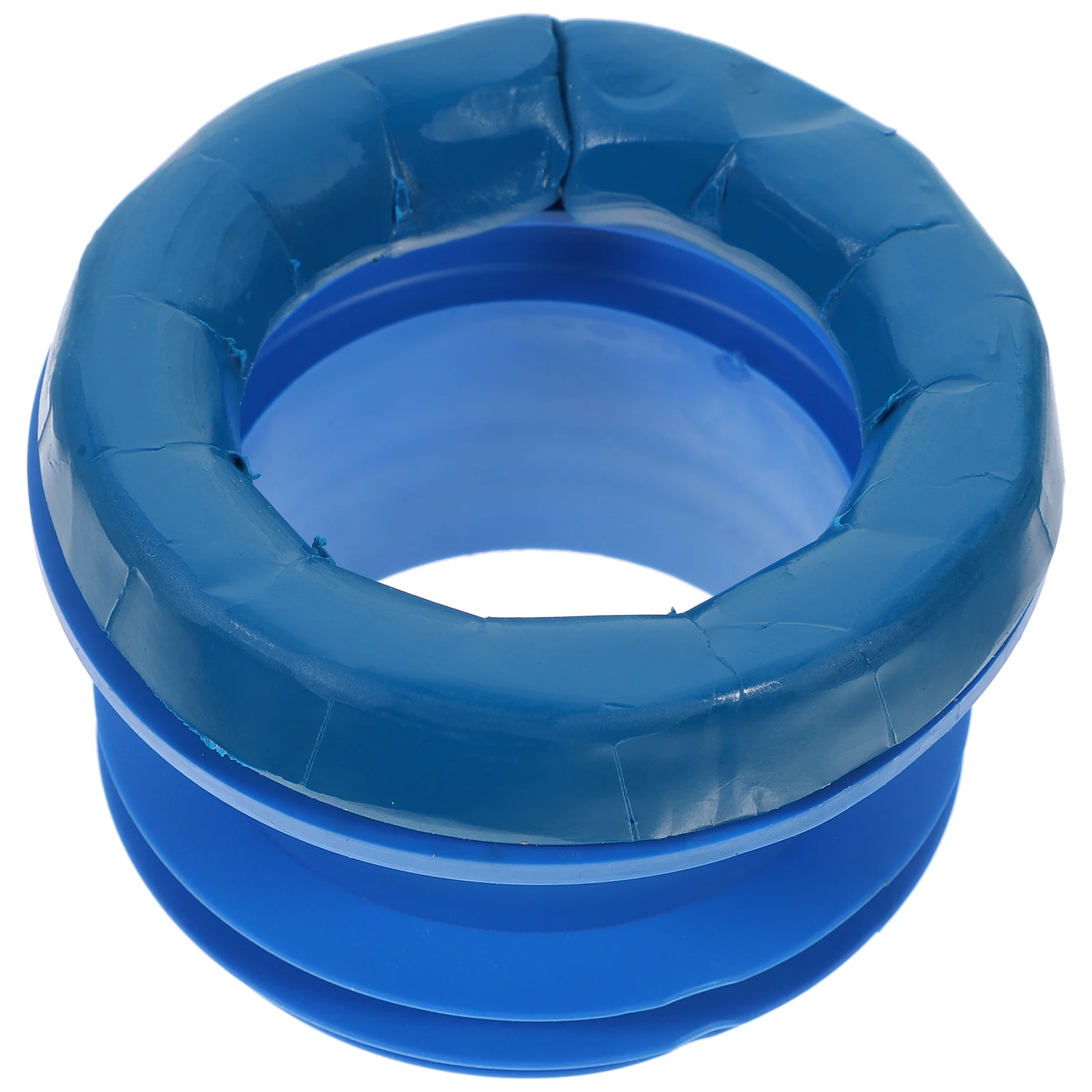 

Universal Rubber Toilet Bowl Ring Gasket Blue Sealing Bathroom Odorproof Leakproof Easy Installation Long Lasting Compact Size