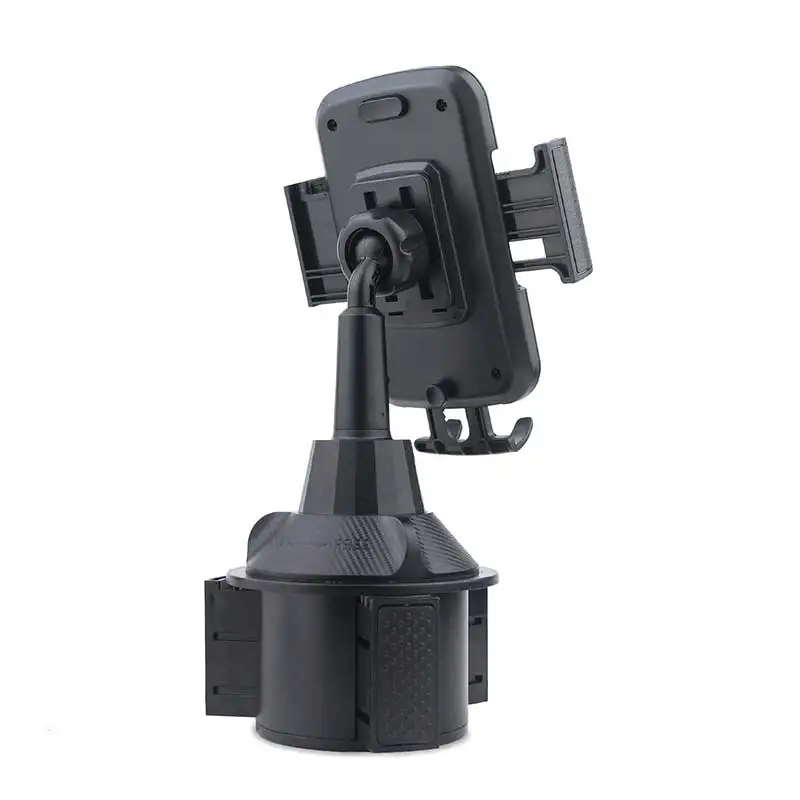 Mini Universal Car Cup Phone Holder Rotating Phone Mount Cup Holder for Drink Bottles Car Mobile Phone Stand