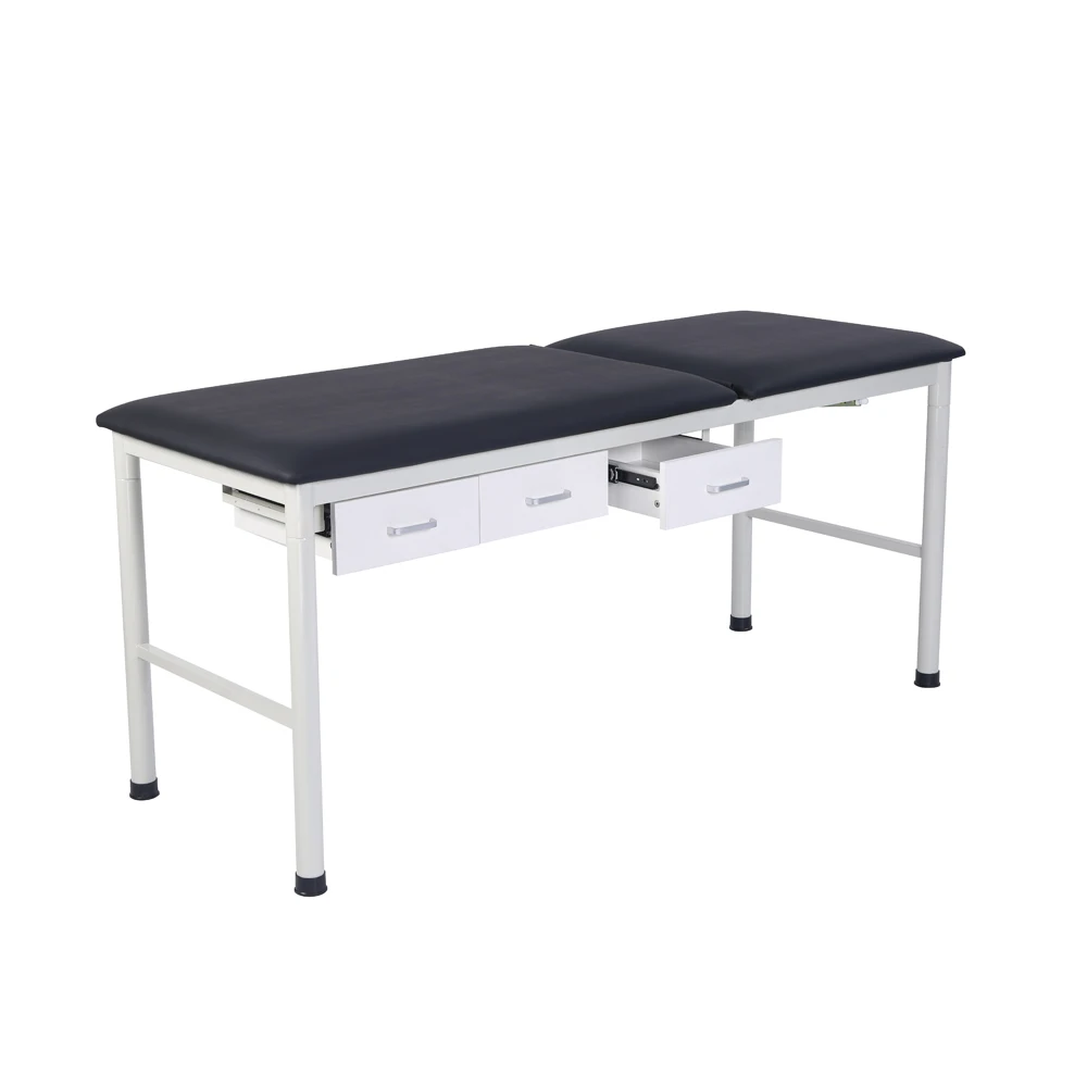Clinic Multi-Position Diagnostic Bed Hospital Application Nursing Couch Metal Material Ultrasound Examination Table