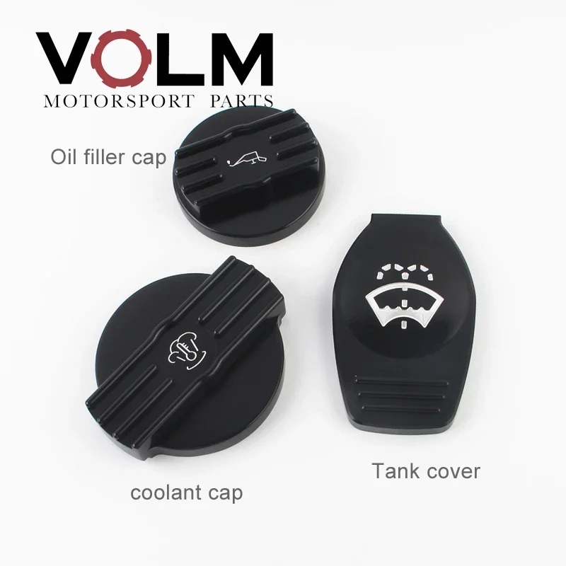 Aluminium Oil Cap Tank Cap Bottle Cap for VW CC golf 6 R MK6 Scirocco EA888 engine protect origingal cap01