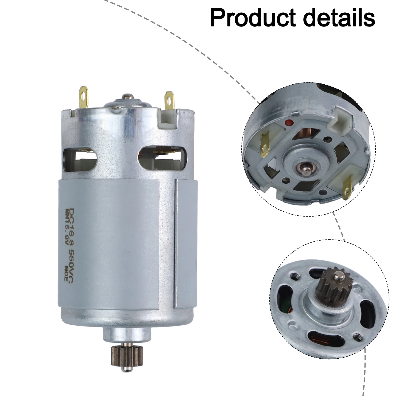 

1 шт. мотор, металлические электроинструменты, задние двойные шарикоподшипники, аккумуляторные дрели, мощный малошумный двигатель для дома и сада