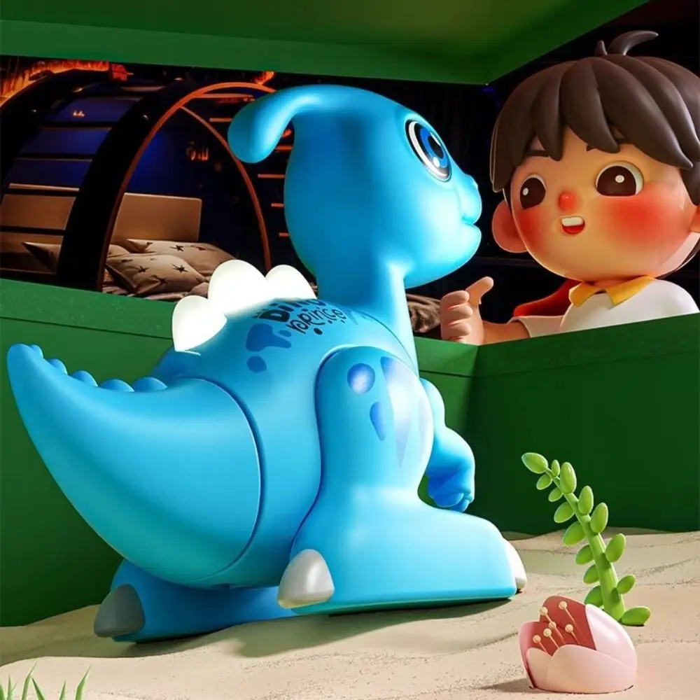 

Большой конструктор-динозавр с голосовыми функциями, креативный сборный DIY-набор, дизайн-коллаж динозавров, милая модель динозавра