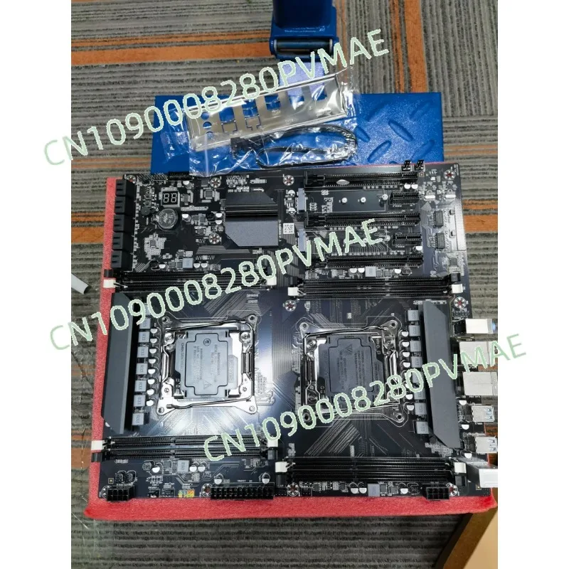 

New X99 dual 2011V3 server main board DDR3 support dual network port studio multi-open game set