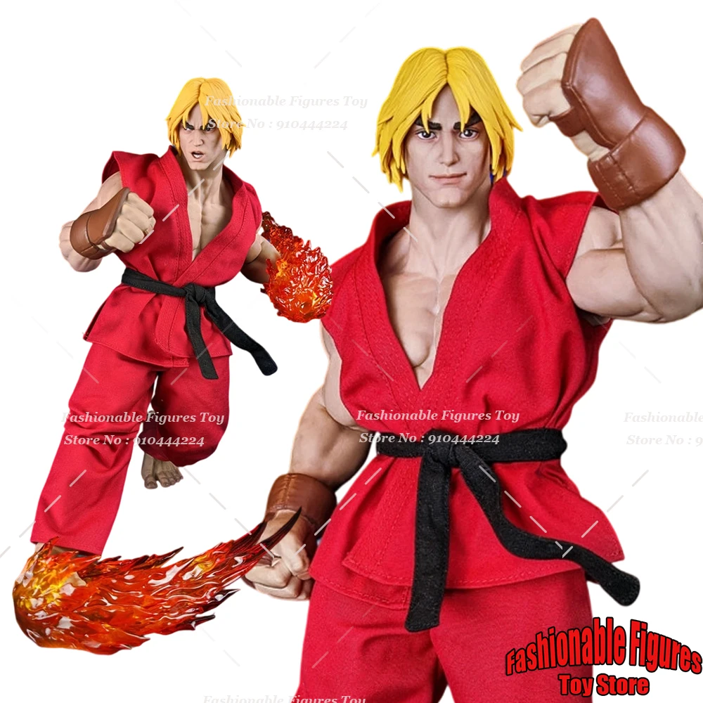 

Iconiq Studio IQGS-04 1/6 Men Soldier Street Fighter Ken Masters Fighting Game Boxer Full Set 12Inch Action Figure Model Gift